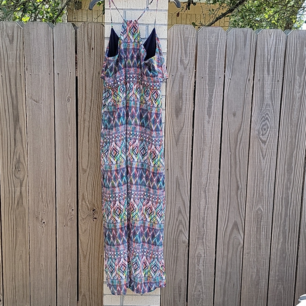 💕Printed Ruffle Maxi Dress - Picture 6 of 7